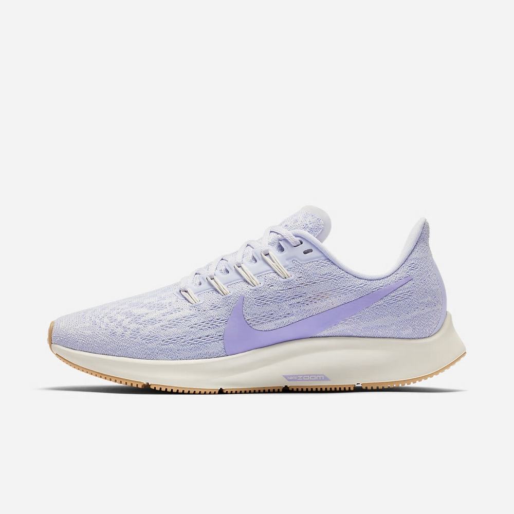 Chaussure De Running Nike Air Zoom Pegasus 36 Violet 1025-348 Platinum Tint/Pale Ivory/Celestial Gold/Purple Agate Femme | DAO-36536974